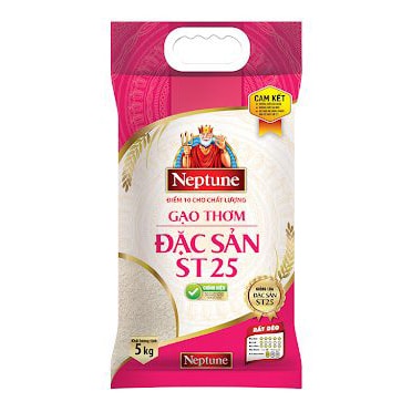 Neptune ST25 Special Fragrant Rice (5kg Bag)