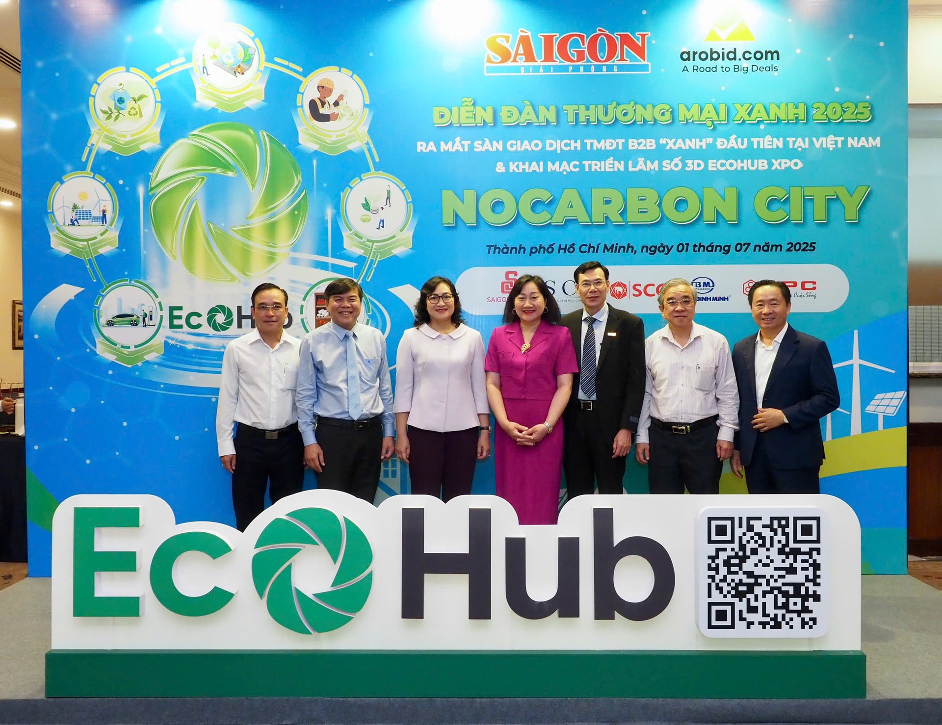 Lần đầu tiên Việt Nam ra mắt sàn thương mại điện tử B2B xanh EcoHub