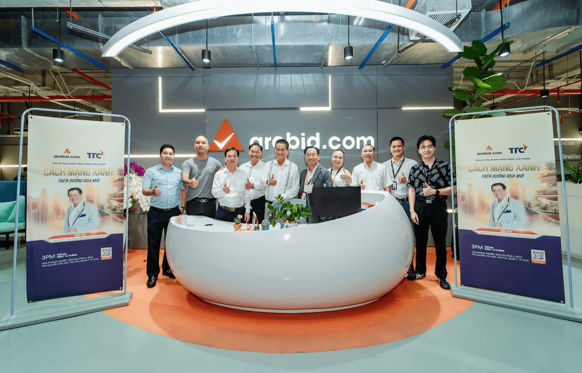 Arobid và TTC Group tiên phong đường đua mới trong thời đại “Xanh - Sạch - Số”