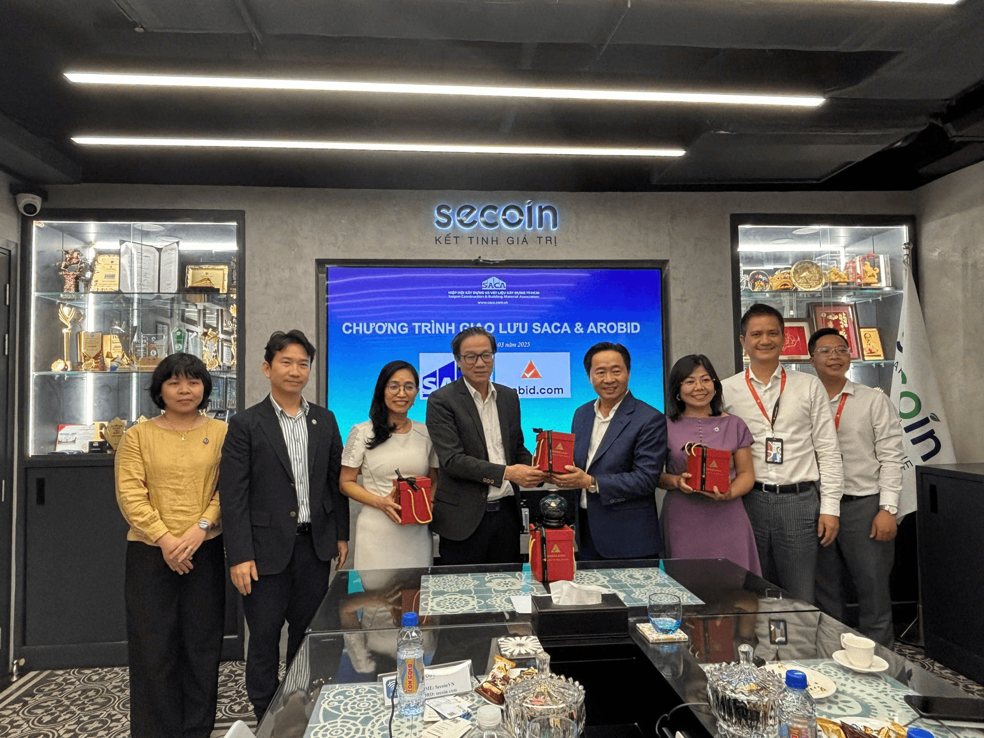 Arobid & Saca hợp tác thúc đẩy chuyển đổi số ngành xây dựng
